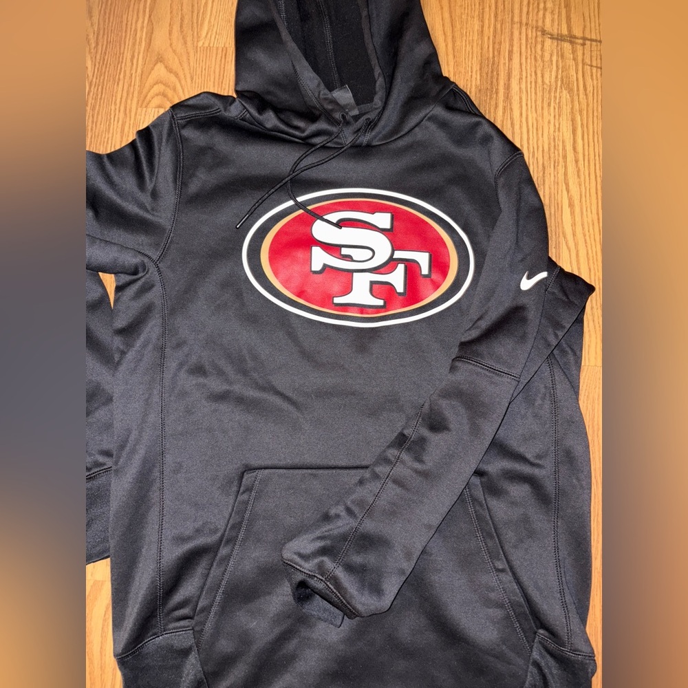 Nike San Francisco 49ers Logo Hoodie sz M